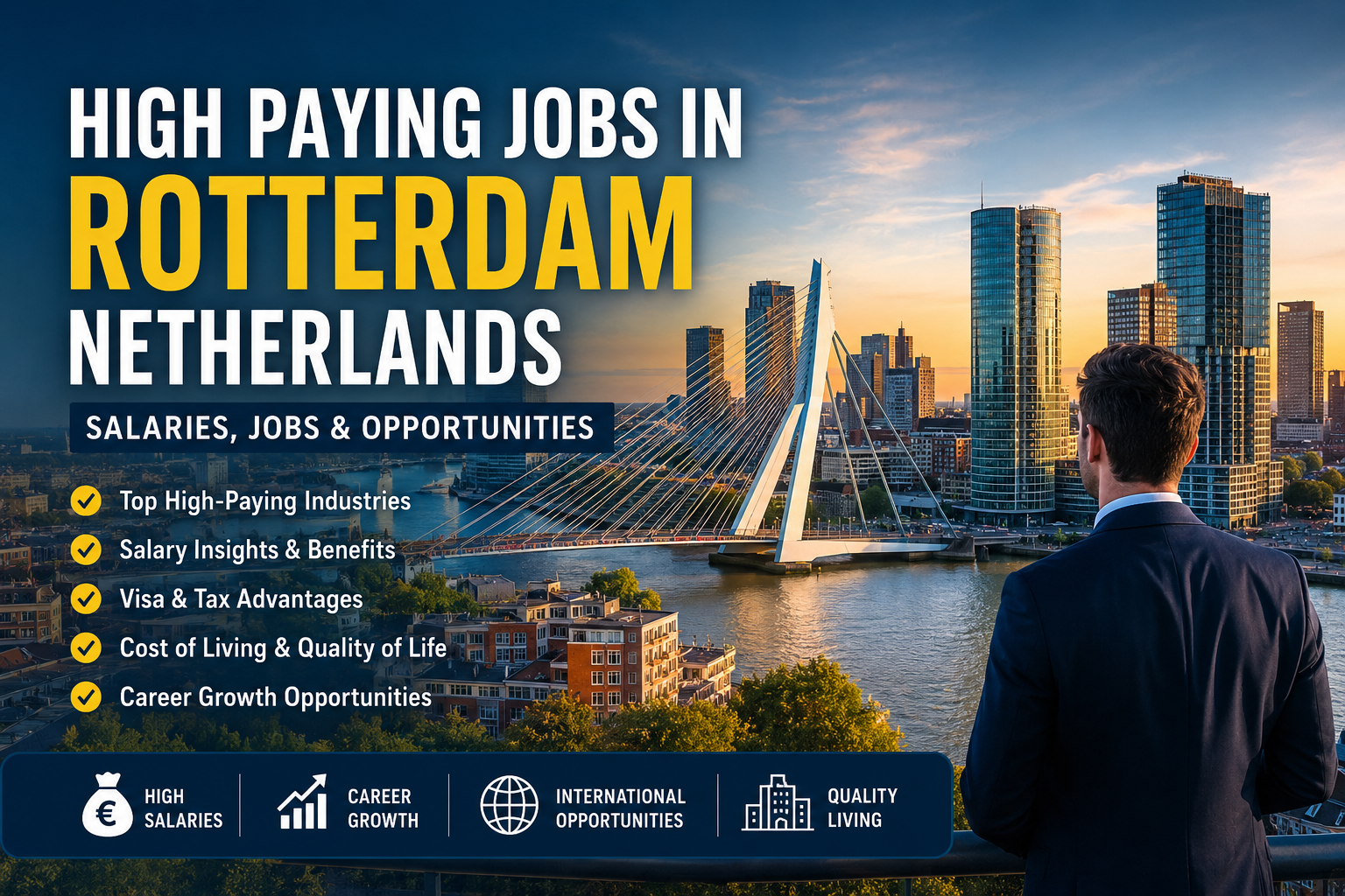 High Paying Jobs in Rotterdam, Netherlands Today